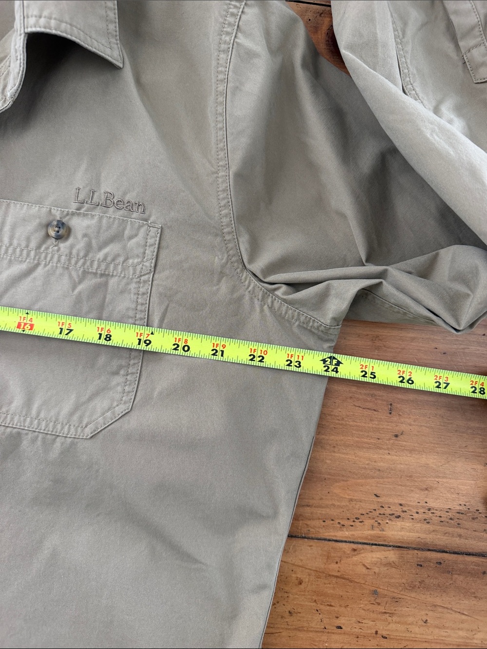 L.L.Bean Men’s Double L Field Shirt size M - Picture 13 of 14